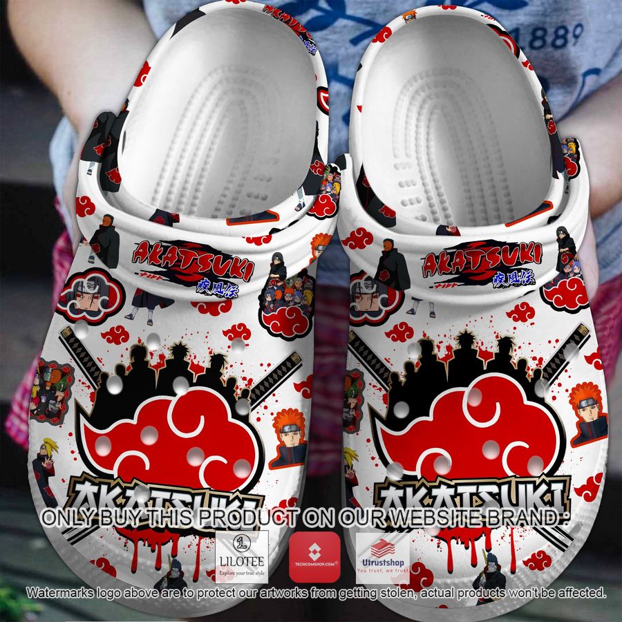 akatsuki naruto crocband shoes 2 69085