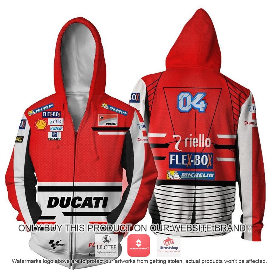 andrea dovizioso racing motogp 04 3d shirt hoodie 2 32110