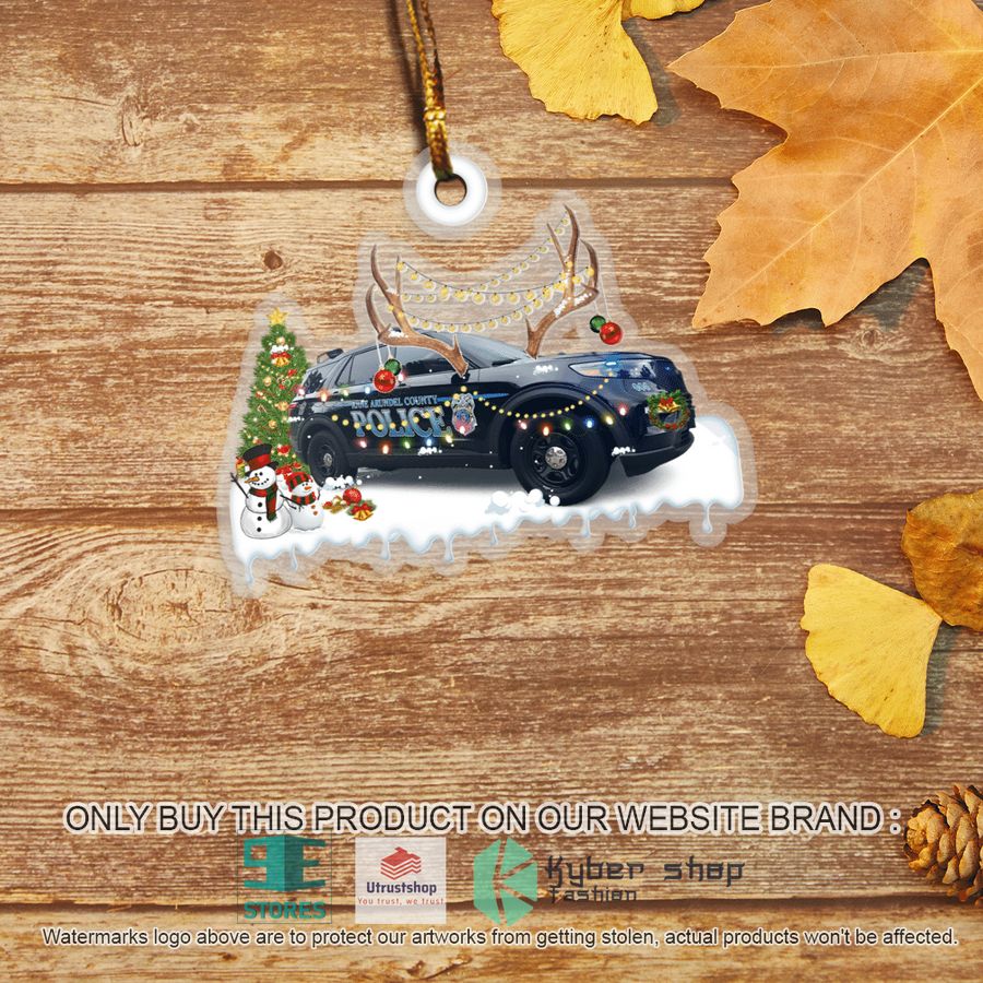 anne arundel county maryland anne arundel county police department car christmas ornament 2 74536