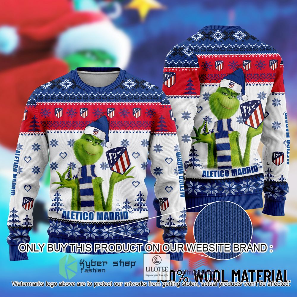 atletico de madrid the grinch christmas ugly sweater 2 47822