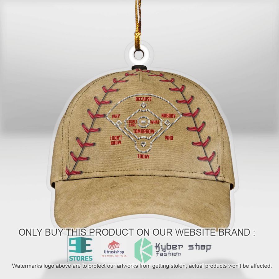 baseball cap christmas ornament 1 64408