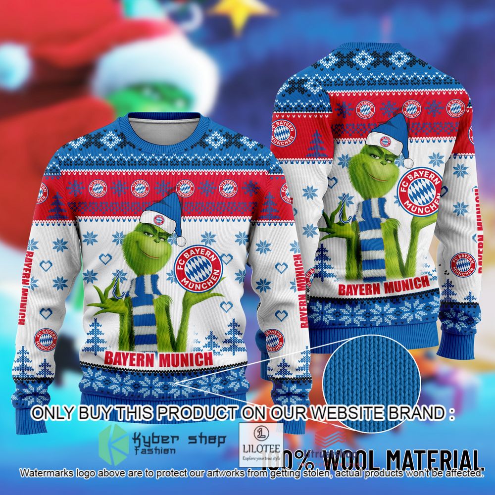 bayern munich the grinch christmas ugly sweater 2 2098