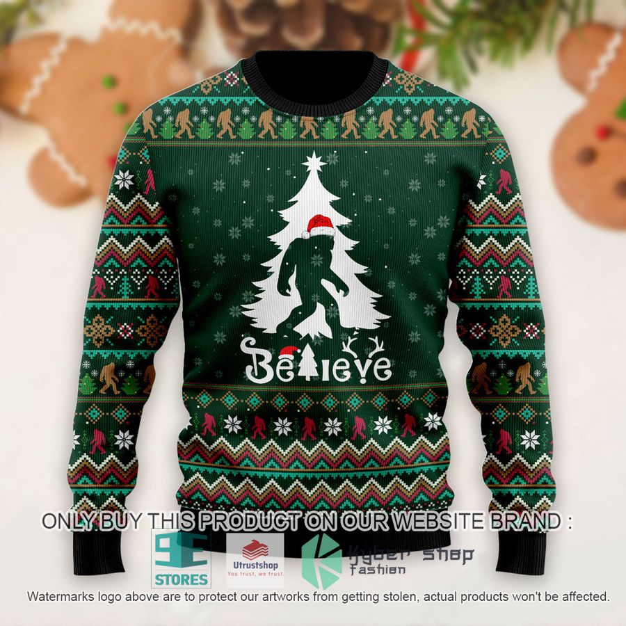 believe christmas tree ugly christmas sweater 1 39734
