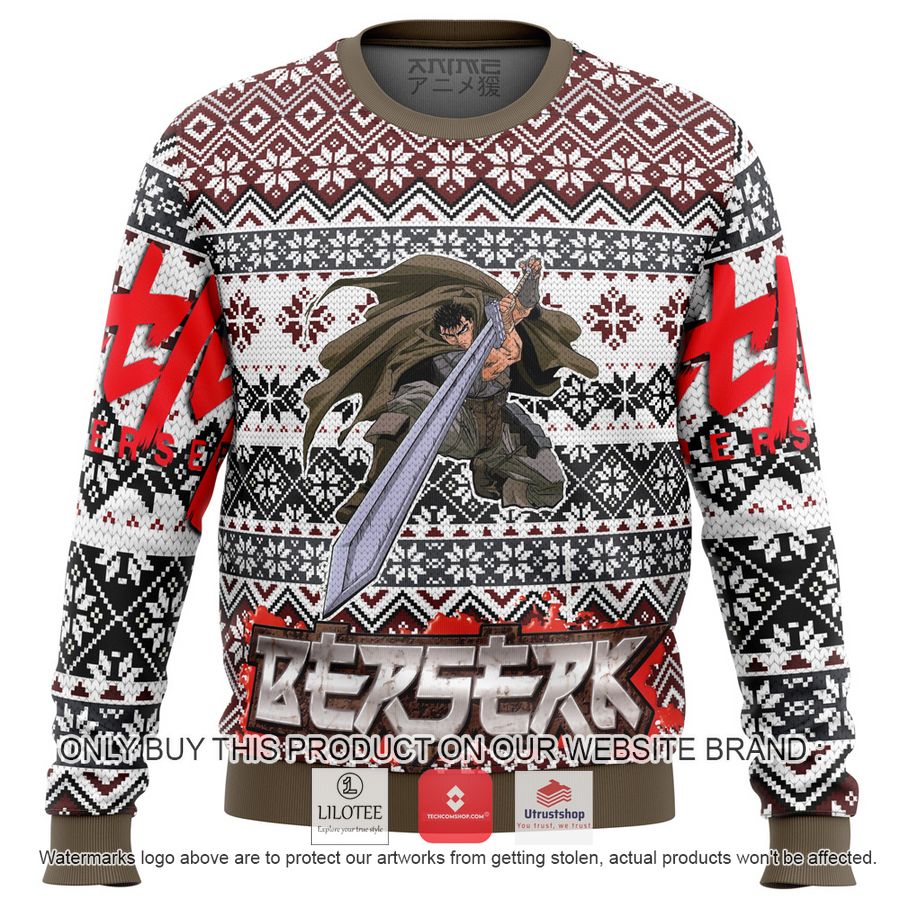 berserk guts knitted wool sweater 1 54093