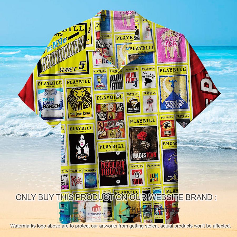 best of broadway paybill yellow hawaiian shirt 1 8091