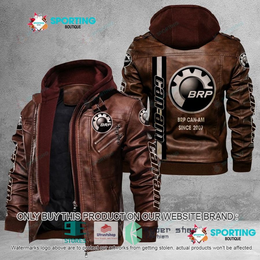 brp can am since 2007 leather jacket 2 30636