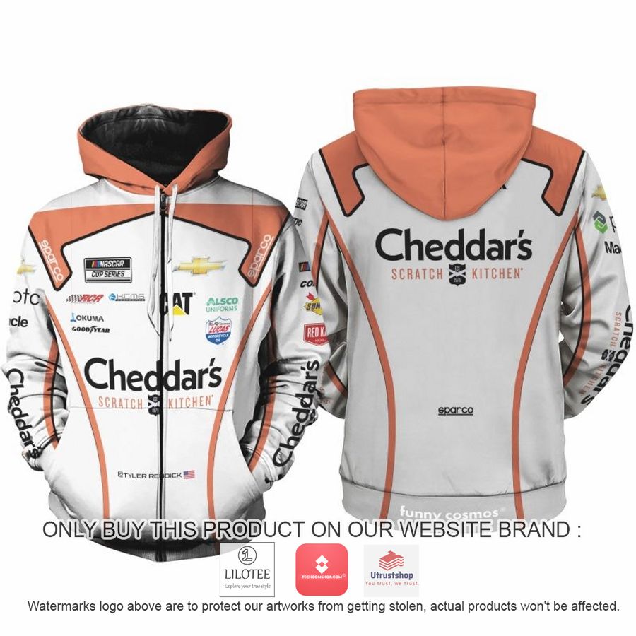 cheddars tyler reddick nascar 2022 racing 3d shirt hoodie 2 97669