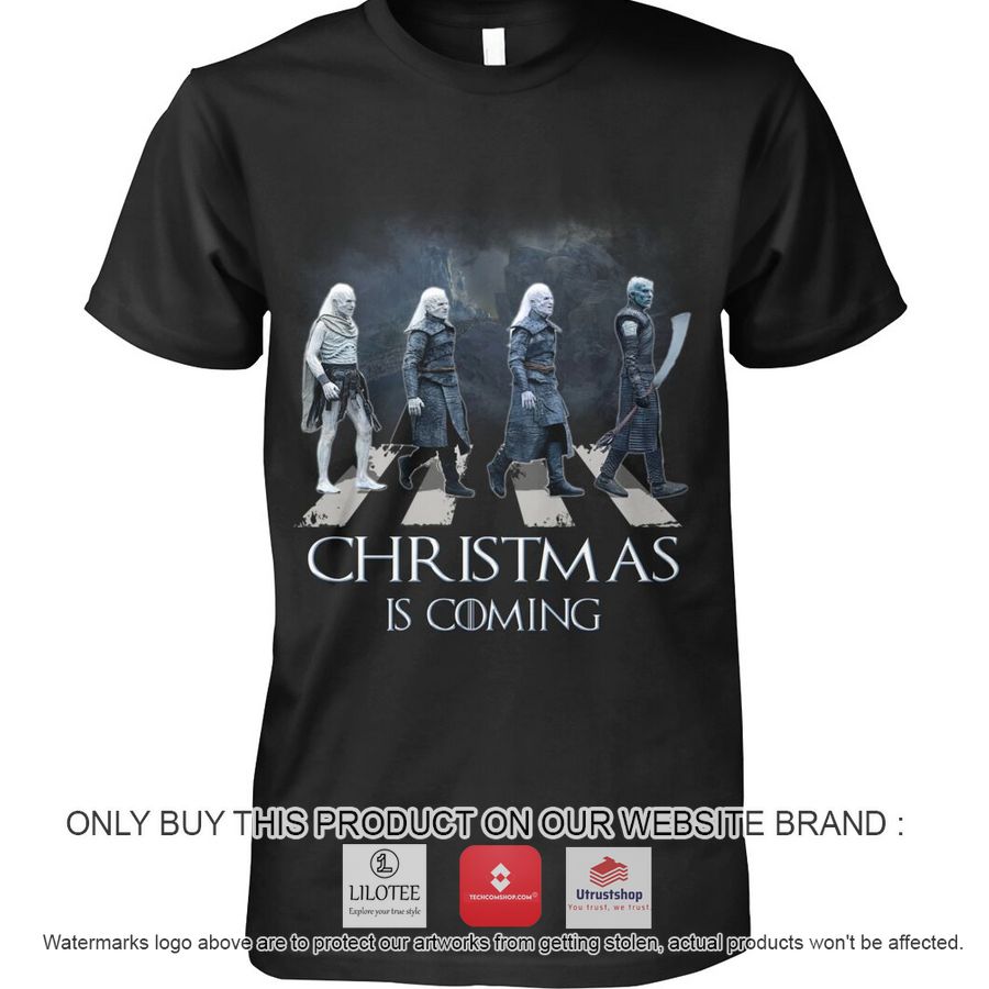 christmas is coming game of thrones abbey road 2d shirt hoodie 2 72634