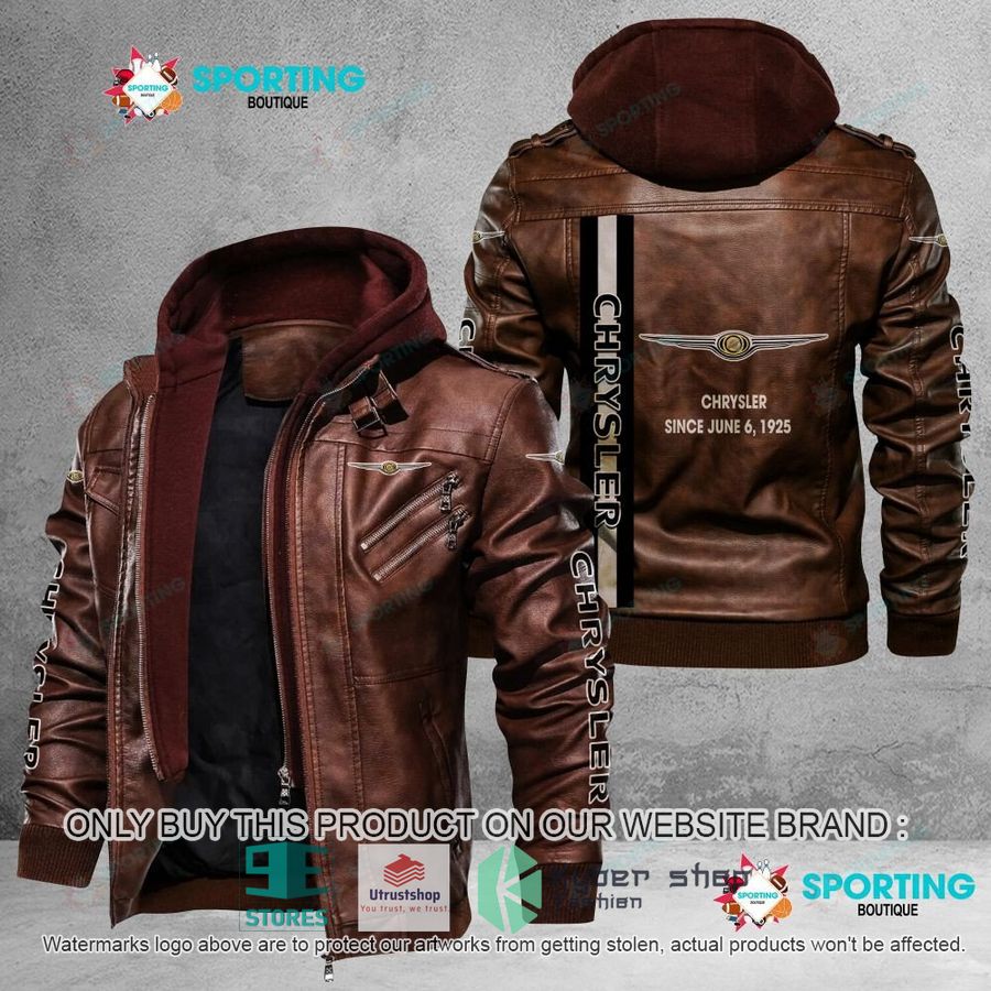 chrysler since june 6 1925 leather jacket 2 48180