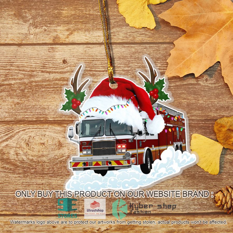 colleton county fire rescue christmas ornament 2 3982