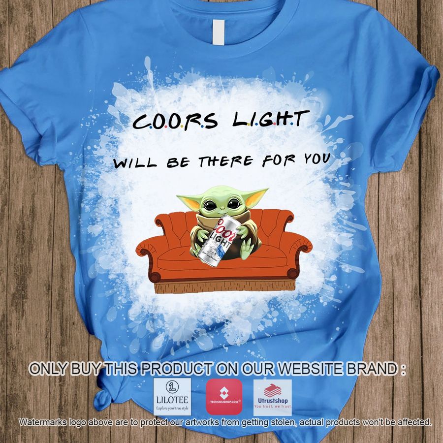 coors light baby yoda will be there for you pajamas set 2 58993