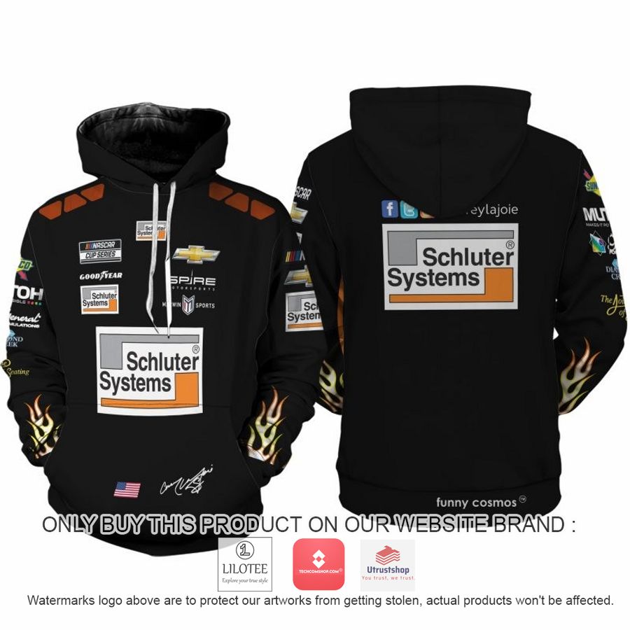 corey lajoie nascar 2022 racing 3d shirt hoodie 1 35837