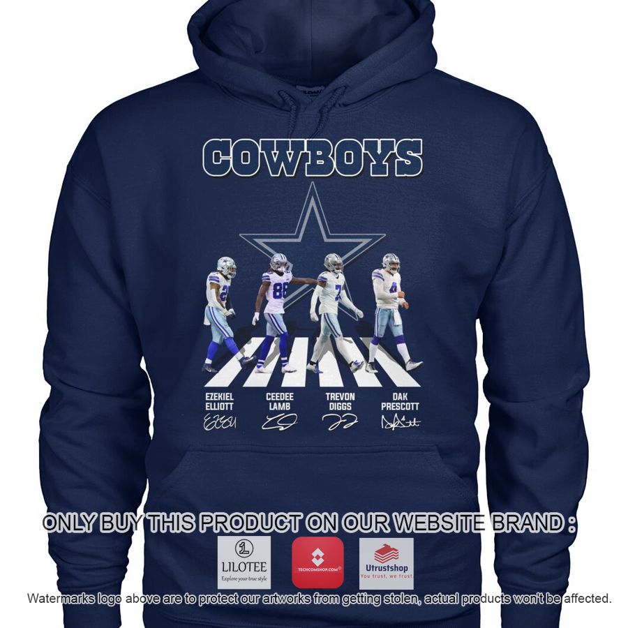 cowboys abbey road 2d shirt hoodie 1 1034