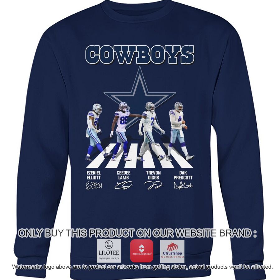 cowboys abbey road 2d shirt hoodie 2 94337
