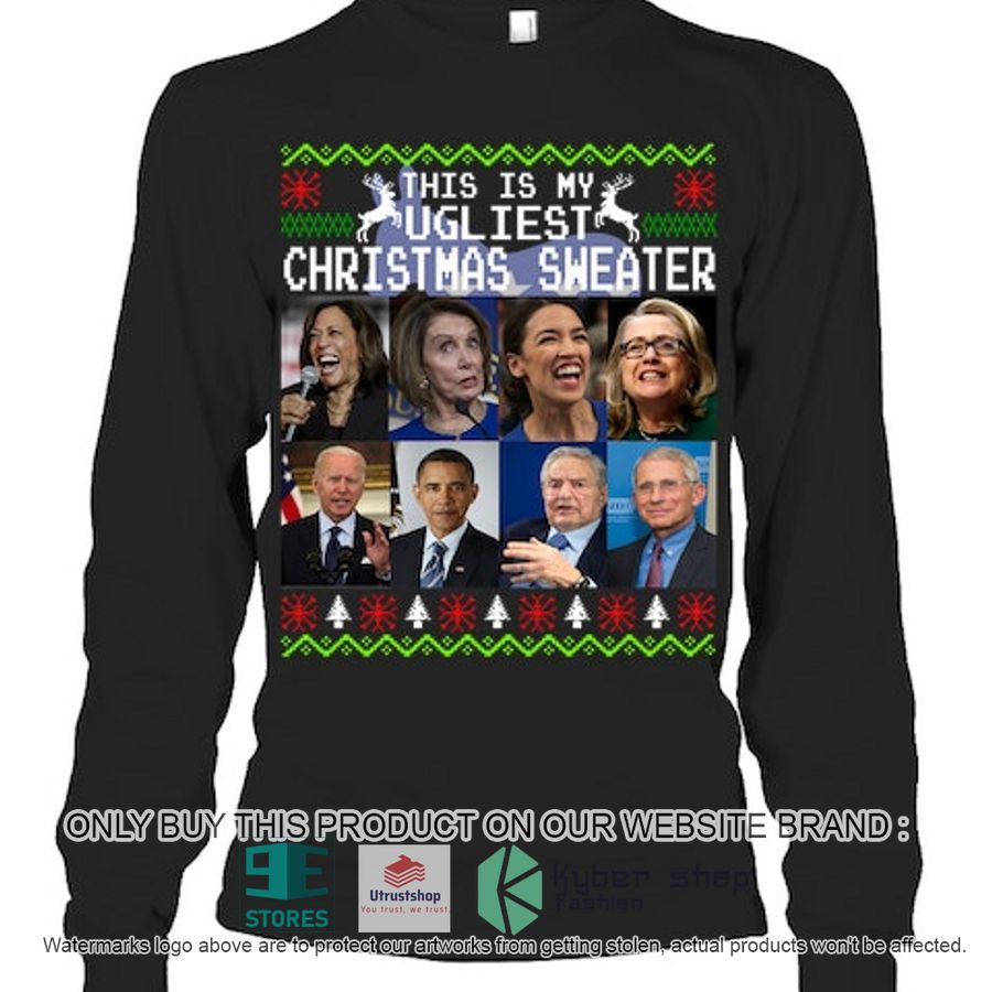 democratic party usa this is my ugliest christmas sweater 2d shirt hoodie 7 77108