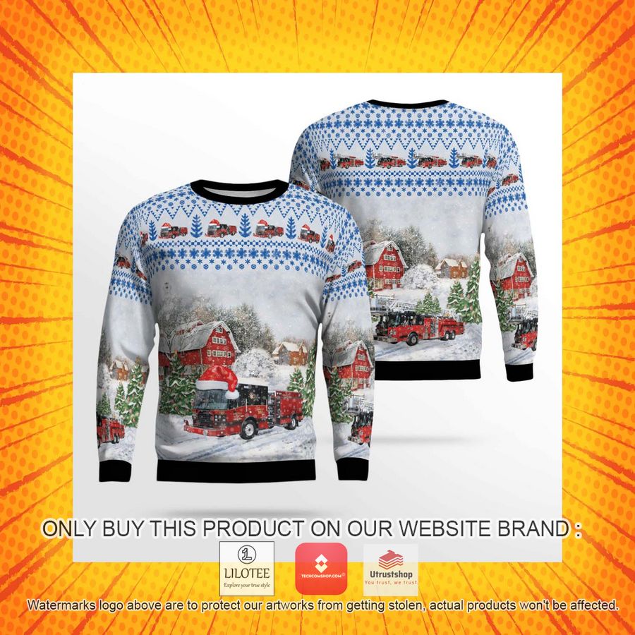 downers grove dupage county illinois downers grove fire department christmas sweater 1 67295