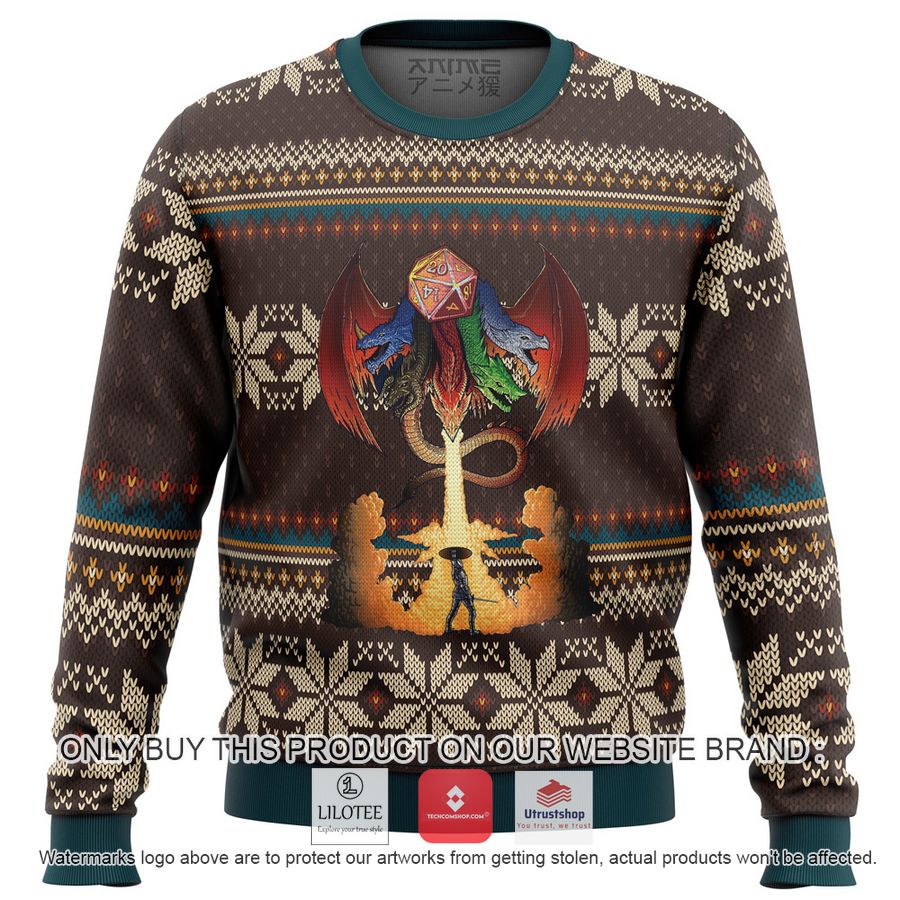 dungeons and dragons knitted wool sweater 1 29872