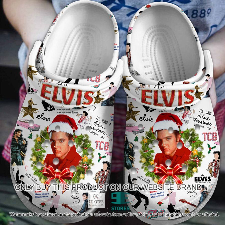 elvis presley christmas crocband shoes 1 30499