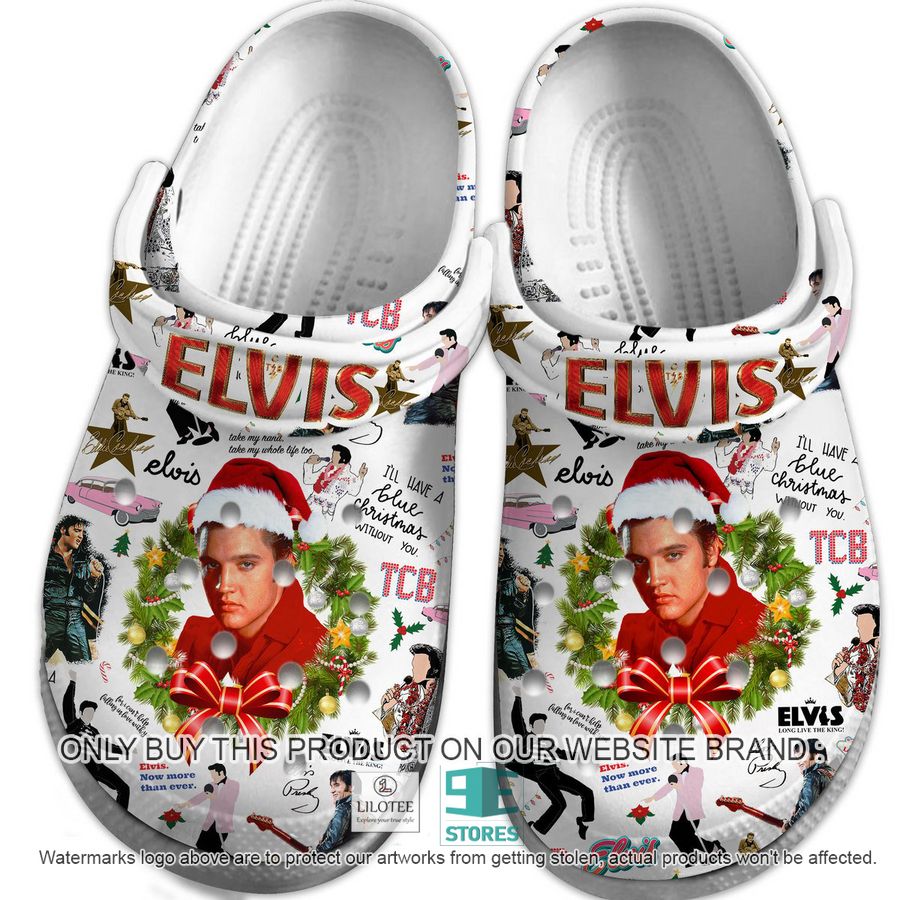 elvis presley christmas crocband shoes 5 97842