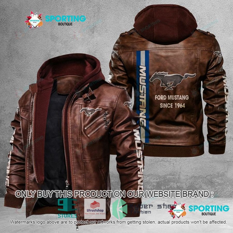 ford mustang since 1964 leather jacket 2 89993