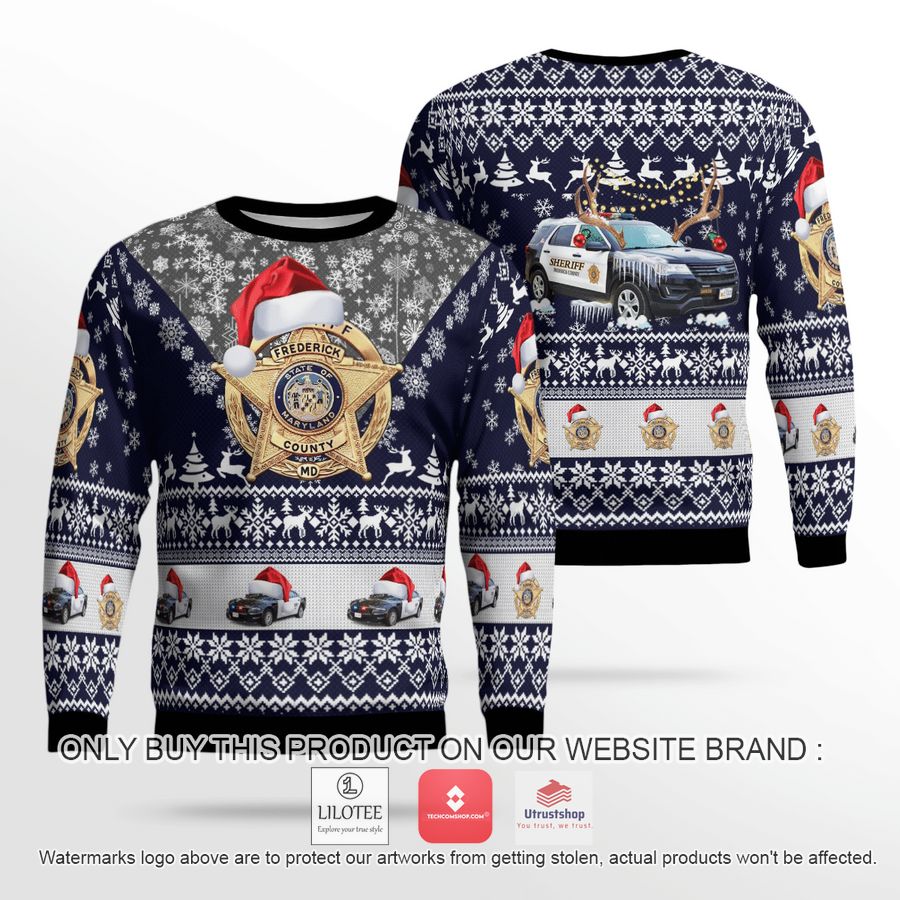 frederick maryland frederick county office christmas sweater 2 76586