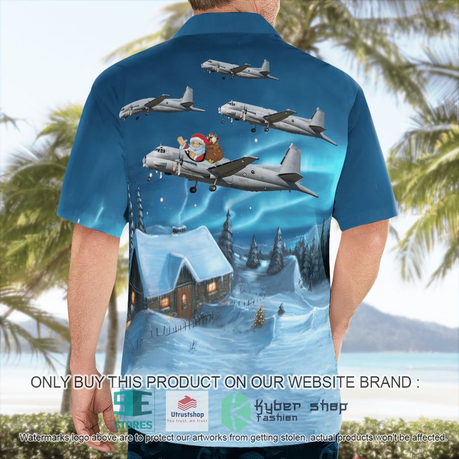 french navy dassault breguet atlantique 2 santa christmas hawaiian shirt 2 92987