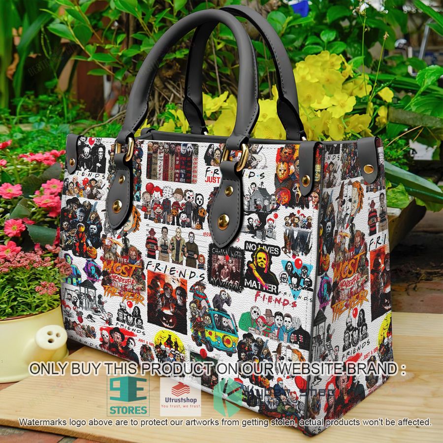 friends horror movies characters halloween leather bag 1 60566