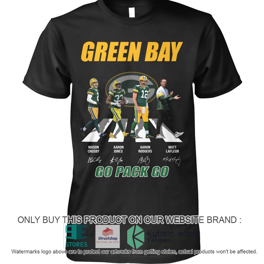 green bay packers abbey road go pack go 2d shirt hoodie 1 29432