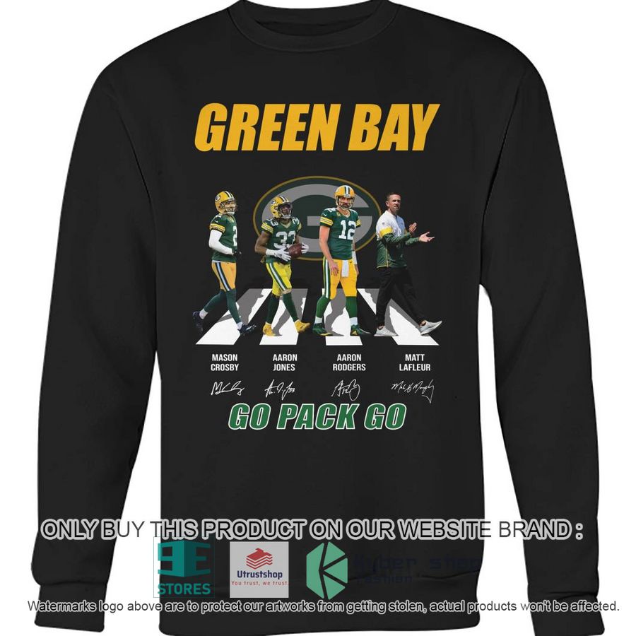 green bay packers abbey road go pack go 2d shirt hoodie 7 75041