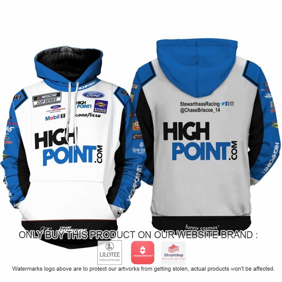 high pont chase briscoe nascar 2022 racing 3d shirt hoodie 1 86283