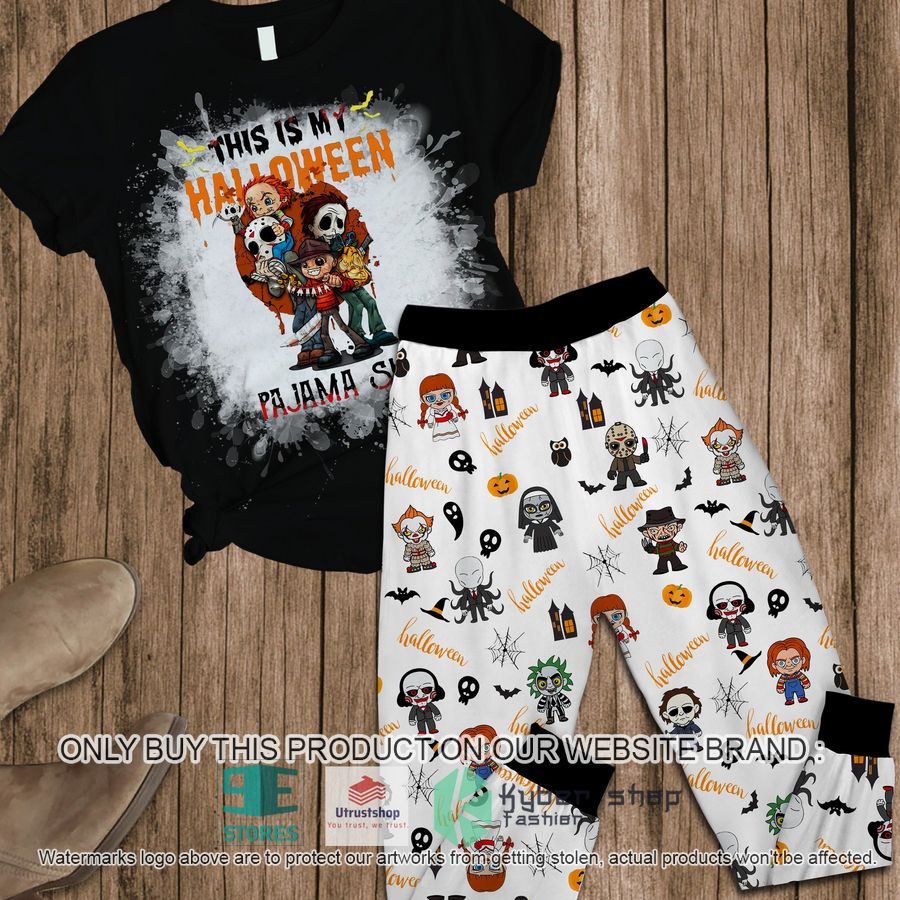 horror characters this is my halloween pajamas set 1 73442