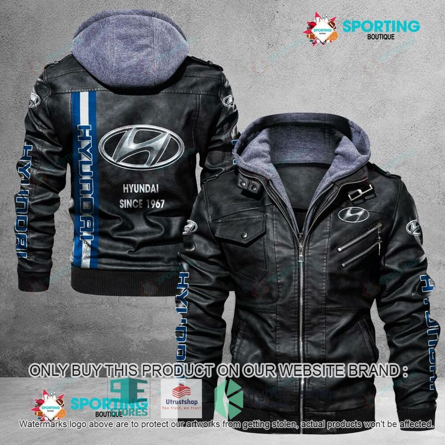 hyundai since 1967 leather jacket 1 9669