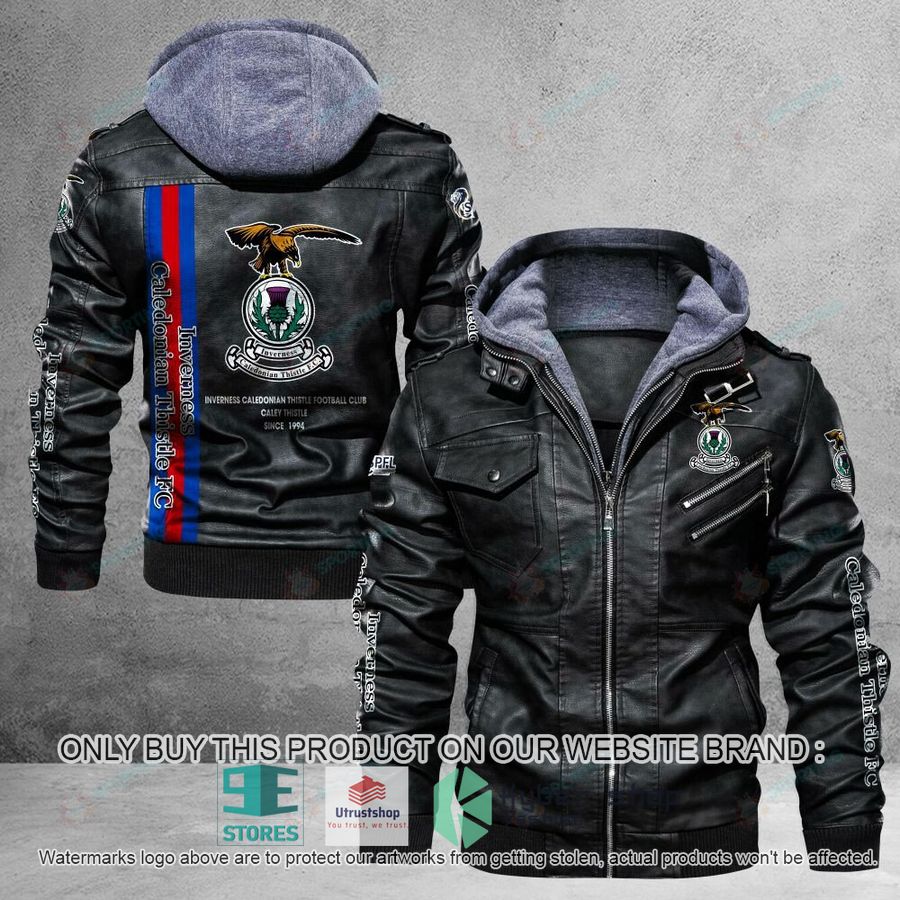 inverness caledonian thistle f c caley thistle since 1994 leather jacket 1 94334