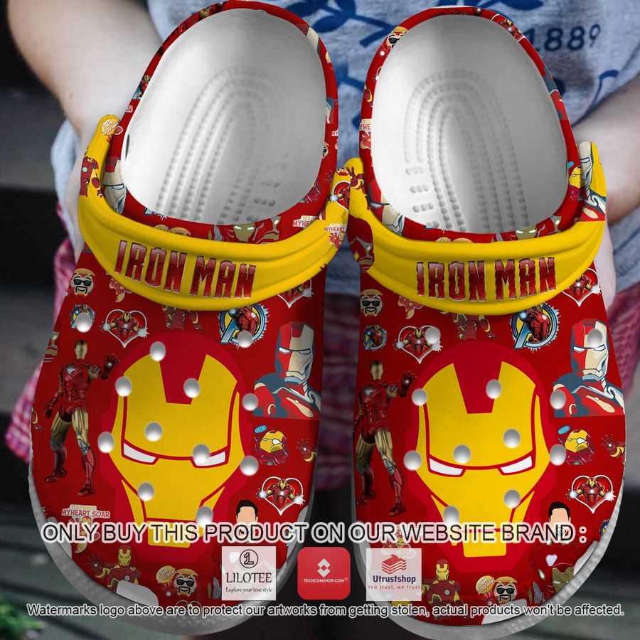 iron man red crocband shoes 1 6929