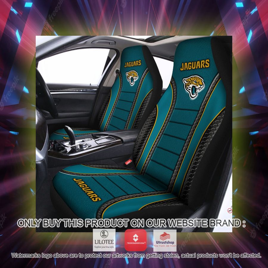 jacksonville jaguars moss green car seat covers 2 16414