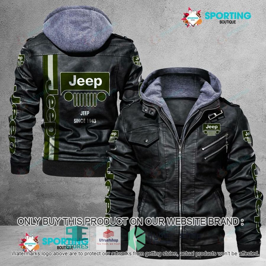 jeep since 1943 leather jacket 1 78415