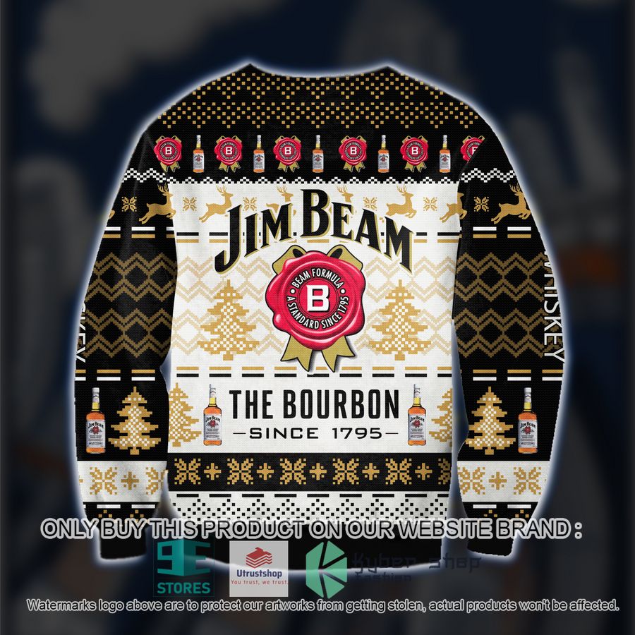 jim beam the bourbon since 1795 knitted wool sweater 2 85316