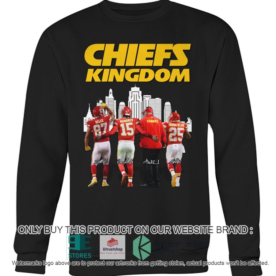 kansas city chiefs kingdom 2d shirt hoodie 5 61305
