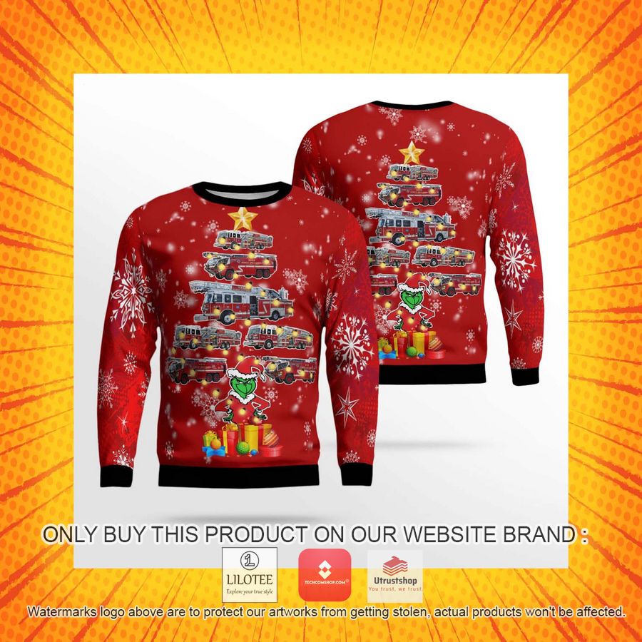 kennedy space center florida nasa kennedy space center fire rescue christmas sweater 1 93256