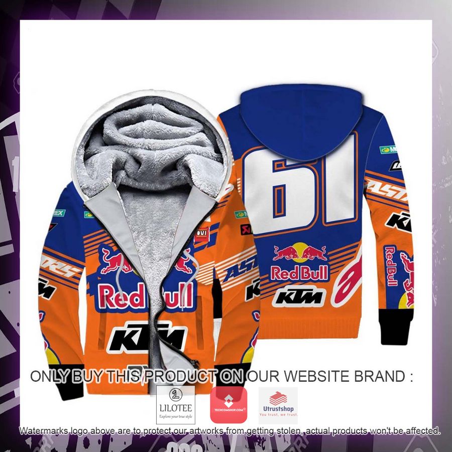 ktm motocross jorge prado racing motor fleece hoodie 2 64819
