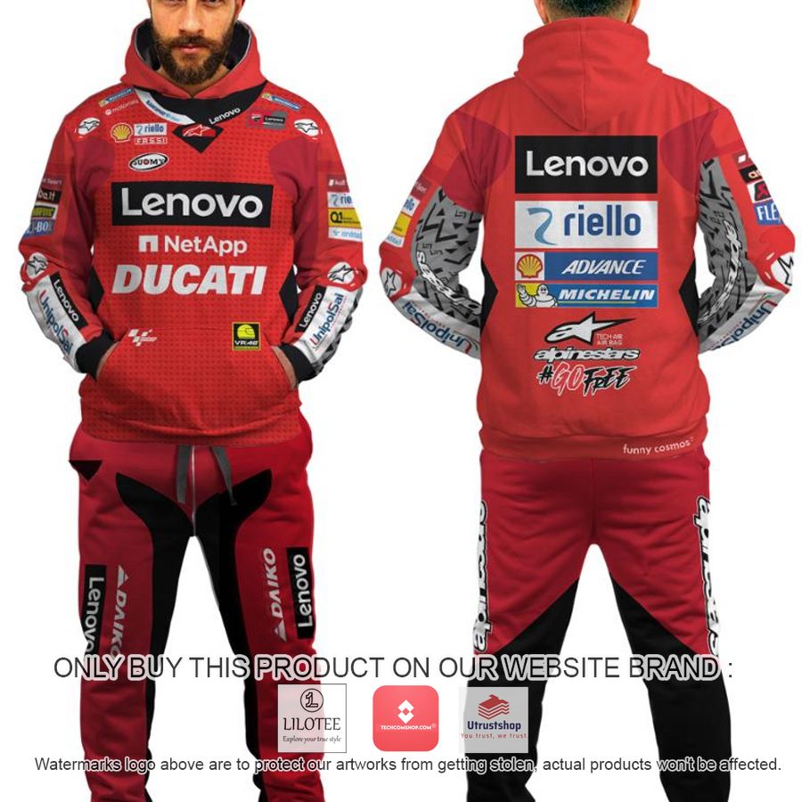 lenovo francesco bagnaia 2022 racing motogp hoodie pants 1 27253