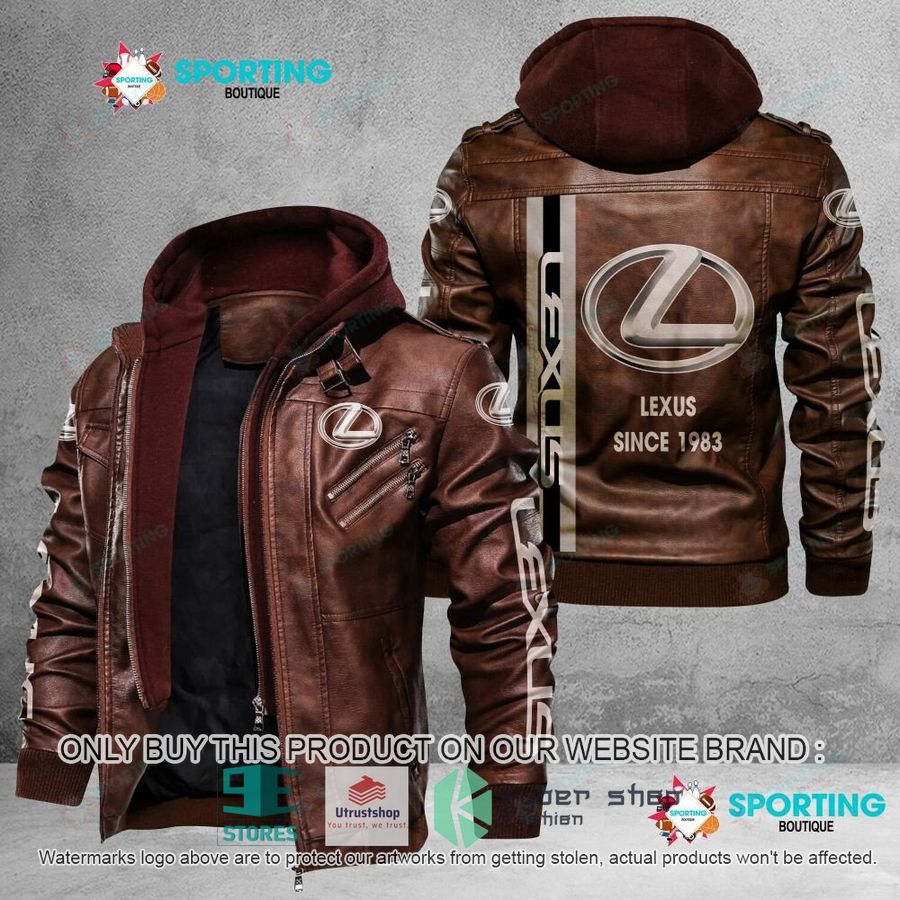 lexus since 1983 leather jacket 2 168