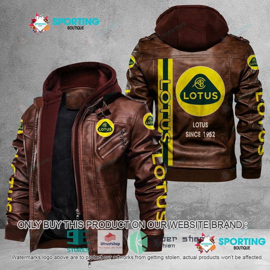 lotus since 1952 leather jacket 2 90579