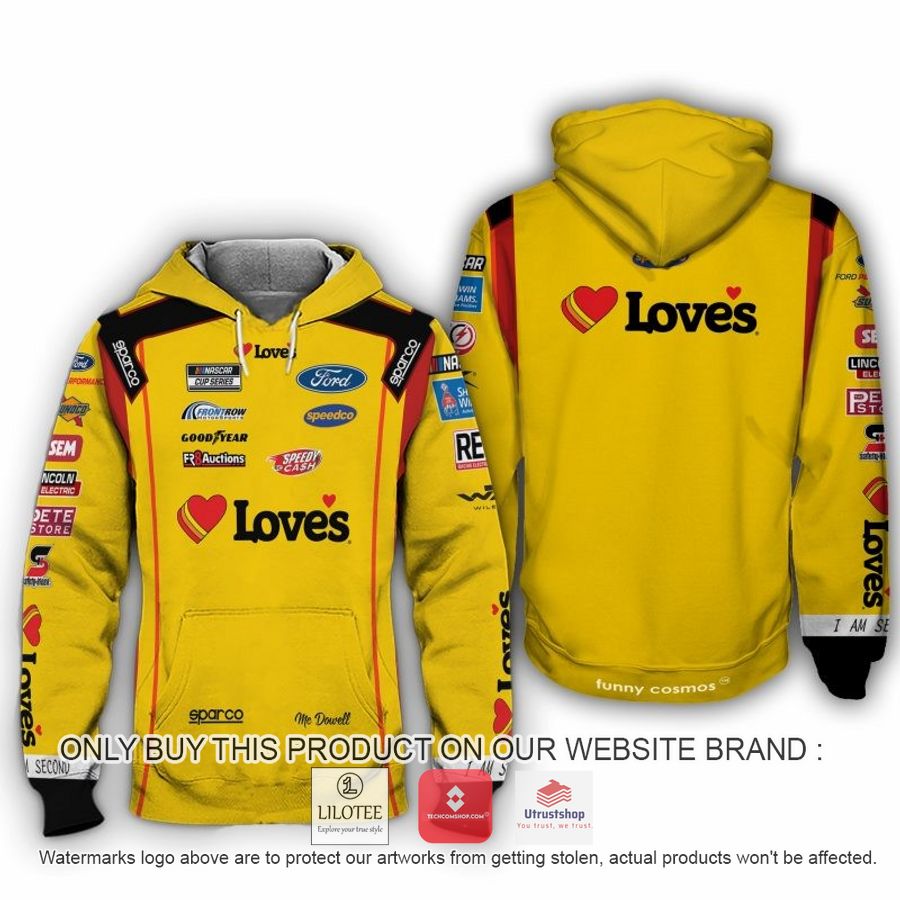 loves michael mcdowell nascar 2022 racing 3d shirt hoodie 1 94083