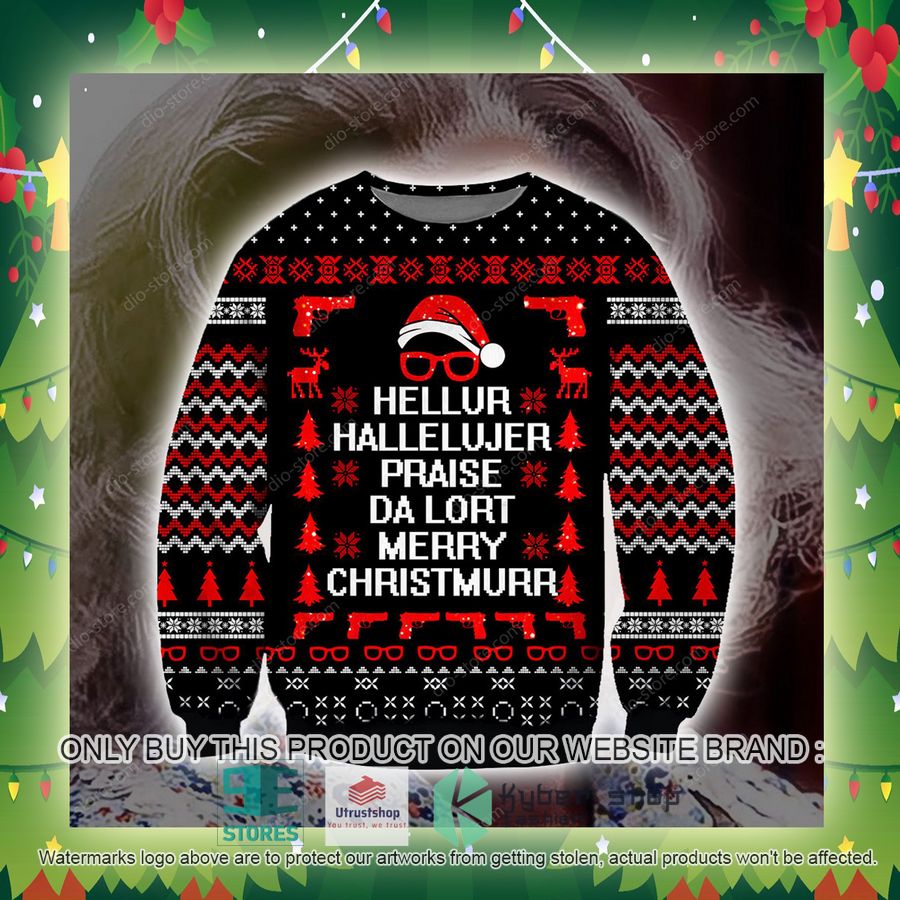 madea hellva hallervjer praise da lort merry christmas knitted wool sweater 2 97975