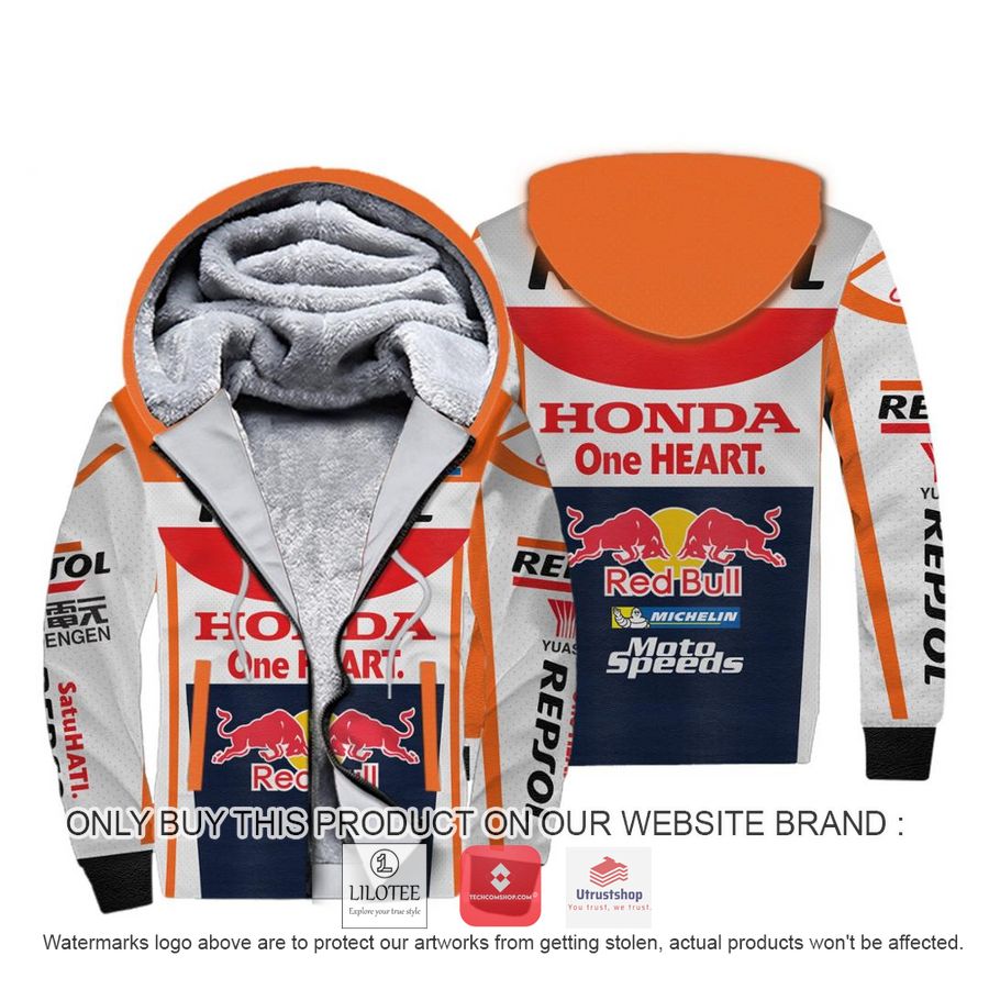 marc marquez racing motogp fleece hoodie 1 32039