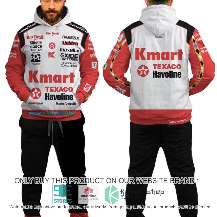 mario andretti racing hoodie pants 1 94662