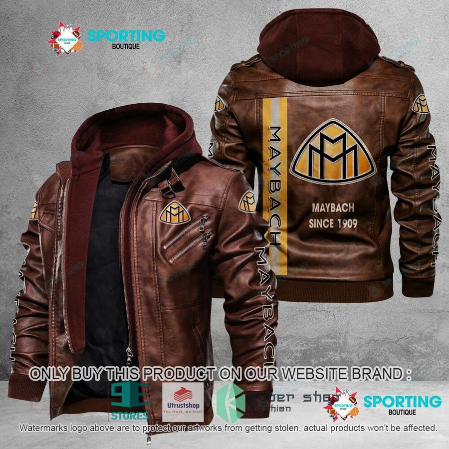maybach since 1909 leather jacket 2 78717