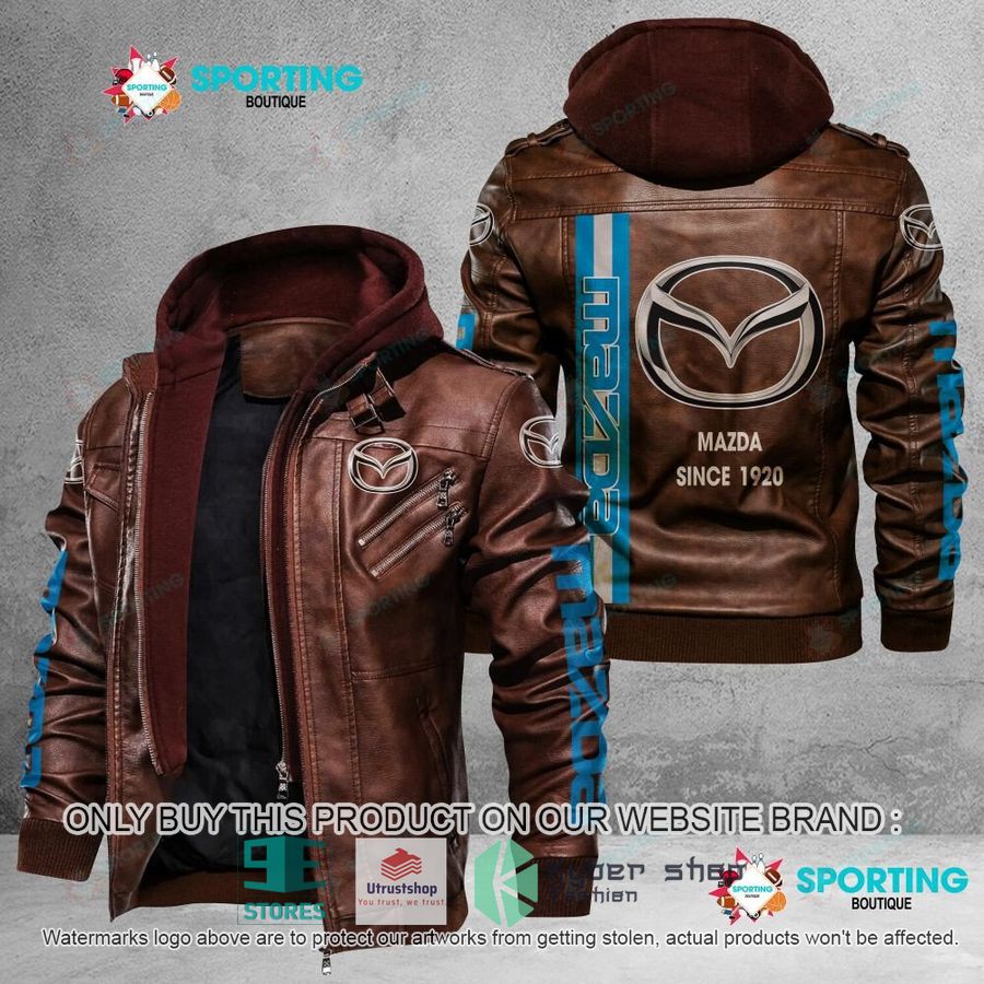 mazda since 1920 leather jacket 2 67523