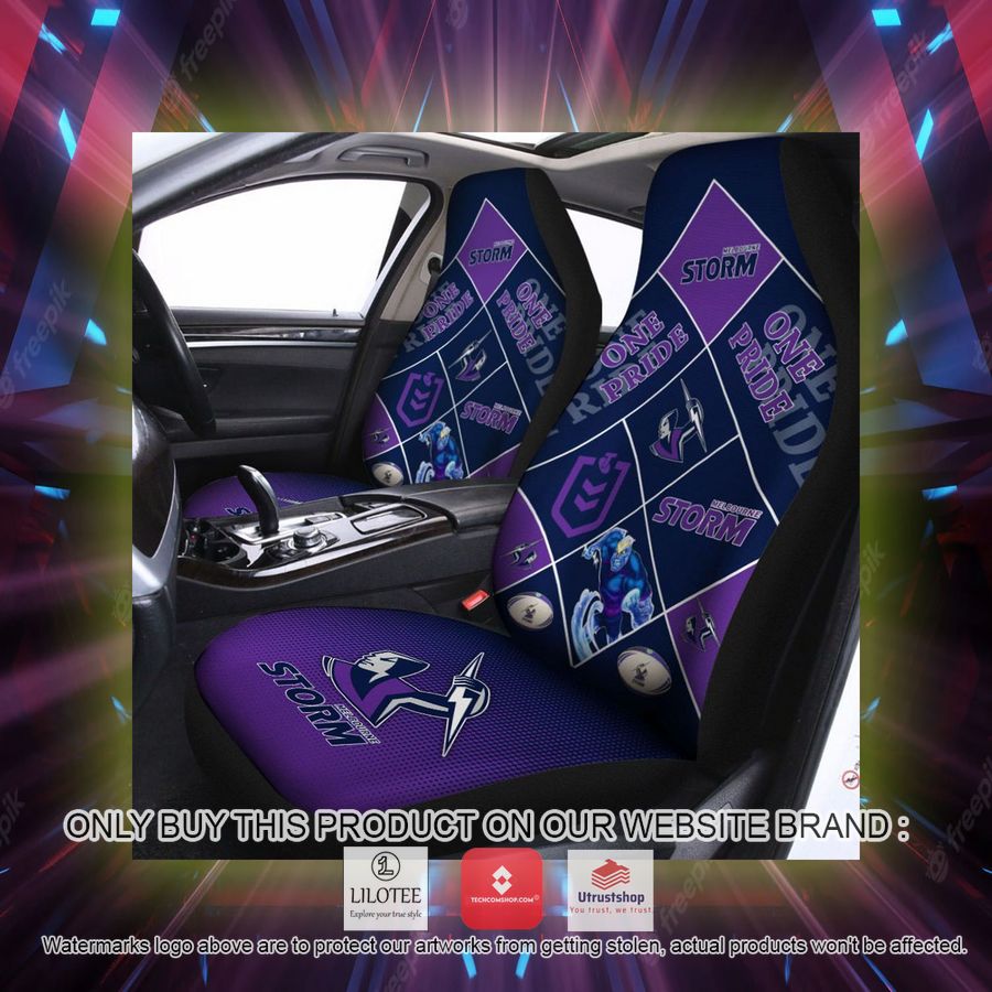 melbourne storm one pride car seat covers 2 35045